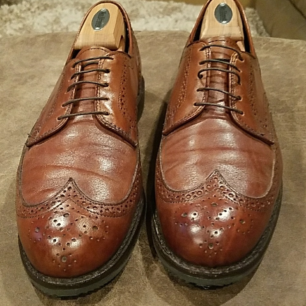 Allen Edmonds 12 D Walnut LGA Road Warriors